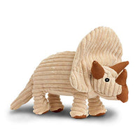 Rocco & Roxie - Peluche para perros - Bonitas formas de dinosaurio (elegir Brontosaurus, Triceratops, o T-Rex) - BESTMASCOTA.COM