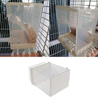 Old Tjikko - Comedero automático para loros, sin ensuciar, para pájaros, jaula, accesorios para Budgerigar, Canario, Cockatiel, Finch, Parakeet, Seed Food Container - BESTMASCOTA.COM