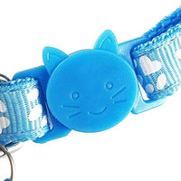 Yasma - Collar y campana para gato con hebilla de liberación rápida de seguridad, adecuada y ajustable - BESTMASCOTA.COM