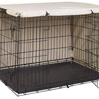Explore Land - Funda para jaula de perro de poliéster duradero, ajuste universal para jaula de perro de 30 a 42 pulgadas - BESTMASCOTA.COM