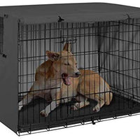 Explore Land - Funda para jaula de perro de poliéster duradero, ajuste universal para jaula de perro de 30 a 42 pulgadas - BESTMASCOTA.COM