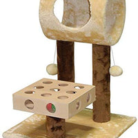 Go Pet Club IQ - torre de juego para gatos - BESTMASCOTA.COM