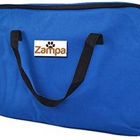 Zampa Portable Foldable Pet playpen Exercise Pen Kennel + Carrying Case for Larges Dogs Small Puppies/Cats | Indoor/Outdoor Use | Water Resistant - BESTMASCOTA.COM