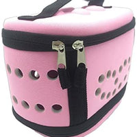 Portable Mini Poodle Puppy Carrier hámster Jaula – Cute Travel Carrier hard-sided Jaula para Animal Pequeño Cachorro Kitty erizo - BESTMASCOTA.COM