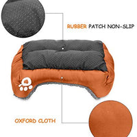 Cama para perro AsFrost Super suave sofá para mascotas, cama para gatos, tumbona antideslizante inferior para mascotas, auto calentamiento y cama transpirable para mascotas - BESTMASCOTA.COM