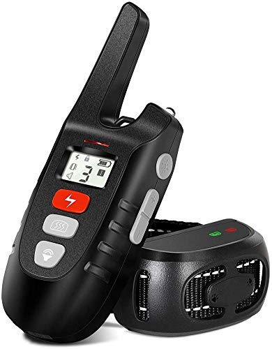 Collar de choque para perros – Collar de entrenamiento para perro con mando a distancia con 3 modos de entrenamiento, pitido, vibración y golpes, recargable 100% impermeable collar eléctrico para perros pequeños, medianos y grandes, hasta 1500 pies remoto - BESTMASCOTA.COM
