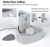 Fuente para mascotas URPOWER, fuente automática actualizada para gato, fuente de agua para perro, gato, dispensador de agua, ajuste de flujo de agua ajustable, fuente para gatos, perros, mascotas - BESTMASCOTA.COM
