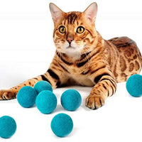 MEOWFIA Wool Ball Toys - 6-Pack - BESTMASCOTA.COM