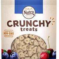 Nutro Natural Crunchy Formación Treats Para Perros 3 Sabor Variedad Bundle: (1) Nutro Treats W/Banana, Real (1) Nutro Treats W/Mixed Berries, Real (1) Nutro Treats W/Real de las Zanahorias, 10 oz EA (3 bolsas) - BESTMASCOTA.COM