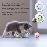 Pika - Juguetes interactivos de 4 niveles para gatos con 7 coloridas bolas de destello para gatitos y gatitos - BESTMASCOTA.COM