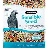 ZuPreem Alimento Sensible para aves pequeñas, medianas y grandes, loros y conures | Mezcla premium de semillas y pellets de mezcla de frutas | Fabricado en los Estados Unidos - BESTMASCOTA.COM