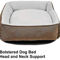 ANWA Durable Dog Bed Machine Washable Medium Dog Bed Square, Comfortable Puppy Dog Bed Medium - BESTMASCOTA.COM