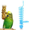 Parrots - Cesta de alimentos de plástico, soporte para alimentos y frutas, para mascotas, pájaros, frutas, verduras, lechadas - BESTMASCOTA.COM