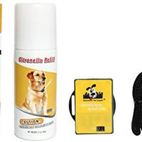 Downtown – Kit para mascotas con cuello de citronela en spray, antiladrillos para perros – Collar seguro y eficaz y con control de ladridos para perros - BESTMASCOTA.COM