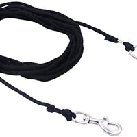 OFPUPPY Cat Tie Out Pet Rope Leash - Nylon Braided Cat Lead for Outside, Black, - BESTMASCOTA.COM