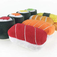 munchiecat Sushi juguetes para gatos y gatitos, gato orgánico, regalo único para amantes de los gatos, hecho con materiales no tóxicos, seguros, aptos para mascotas - BESTMASCOTA.COM