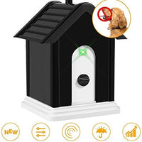 ELenest dispositivo antiladrido, 2019 nuevo dispositivo repelente de ladridos para perros al aire libre con control de nivel ultrasónico ajustable seguro para perros pequeños, medianos y grandes, disuasorio de corteza sónica, control de corteza - BESTMASCOTA.COM