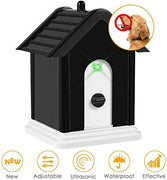 ELenest dispositivo antiladrido, 2019 nuevo dispositivo repelente de ladridos para perros al aire libre con control de nivel ultrasónico ajustable seguro para perros pequeños, medianos y grandes, disuasorio de corteza sónica, control de corteza - BESTMASCOTA.COM