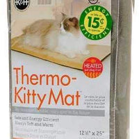 Tapete térmico para gatos de K&H Pet Products, de 6 W. Cumple con los estándares de seguridad, S, Verde salvia - BESTMASCOTA.COM