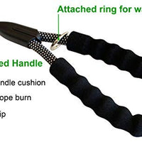 iYoShop Durable Dog Leash Pet Rope Leash Thick Durable Nylon Rope Leash with Soft Padded Handle and Light Weight Training Leash for Small Medium Large Dogs - BESTMASCOTA.COM