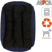 Cama para perro, motivo a rayas de ASPCA, micro tecnología, 28 por 20 por 8 pulgadas - BESTMASCOTA.COM