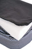 Cama ortopédica gris para perros BarksBar Snuggly Sleeper con espuma ortopédica estriada, cojín con borde acolchado de almohadón extra cómodo y base antideslizante - BESTMASCOTA.COM