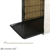 Explore Land - Funda para jaula de perro de poliéster duradero, ajuste universal para jaula de perro de 30 a 42 pulgadas - BESTMASCOTA.COM