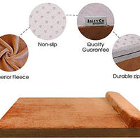 JoicyCo - Cama grande para perros, para perros grandes, camas de espuma antideslizante, con funda lavable - BESTMASCOTA.COM