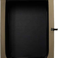 AmazonBasics - Caja plegable para perros con formación de carreras - BESTMASCOTA.COM