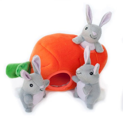 ZippyPaws Burrow Squeaky Bunnies Plush, Recambio - BESTMASCOTA.COM