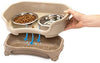 Neater Feeder Express - Cuencos elevados para perros y gatos, plato elevado para mascotas – cuencos de acero inoxidable para alimentos y agua para perros y gatos pequeños a grandes - BESTMASCOTA.COM
