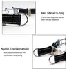 Wellbro collar de entrenamiento con dientes de metal para perros grandes y medianos (Pit Bull, pastor alemán), con hebilla a presión de liberación rápida y puntas de hule, plateado y regulable - BESTMASCOTA.COM