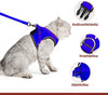 Arnés ajustable para mascotas, gato, gato, gato, gatito, arnés para caminar, chaleco de malla suave con tiras reflectantes, arnés para perros y gatos pequeños - BESTMASCOTA.COM