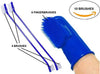 Mascota, Cepillo de dientes para mascotas, perros o gatos, Suave cepillo de cerdas para el cuidado dental de su gato, perro o mascota pequeña (6 unidades) - BESTMASCOTA.COM