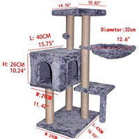 WIKI Cat Tree Scratching Toy Activity Centre Cat Tower Furniture Scratching Posts - BESTMASCOTA.COM