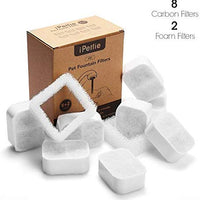 IPETTIE Tritone/Fiumi Ceramic Pet Lotus Pet Water Fountain Replacement Filters - BESTMASCOTA.COM