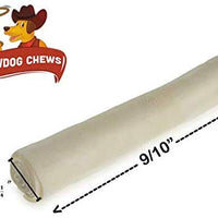 Cowdog Chews Retriever rollo de 9 – 10 pulgadas (paquete de 15) Dog Treat Chew – perros grandes y medianos aprobado por la FDA/USDA - BESTMASCOTA.COM