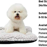 ANWA - Cama de perro para perros grandes, almohada para perros medianos, cojín para cama de jaula de perro - BESTMASCOTA.COM