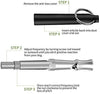 Mumu Sugar Dog Whistle to Stop Barking, Adjustable Pitch Ultrasonic Training Tool Silent Bark Control for Dogs- 1PCS Whistle with 1 Free Lanyard(Black) - BESTMASCOTA.COM