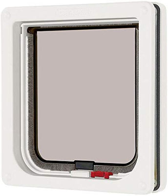 Cat Mate Lockable Cat Flap Color Blanco Nuevo, Blanco - BESTMASCOTA.COM