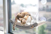 K&H Pet Products EZ Mount Scratcher Kitty Sill Cradle, Bronceado - BESTMASCOTA.COM