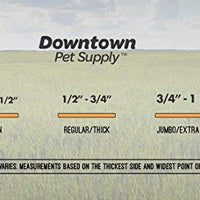 Downtown Pet Supply 12 pulgadas Bully Sticks – Gran Selección Grueso – golosinas para masticar perros, carne natural masticables hace grandes golosinas dentales para perros (12 pulgadas) - BESTMASCOTA.COM