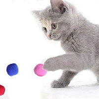 Pelotas de juguete para gatos, de PET SHOW, de 1.5 in, varios colores - BESTMASCOTA.COM