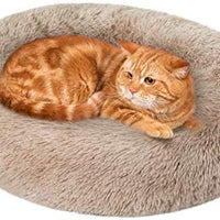 Love's Cabin - Cama para gatos de interior con calefacción para gatos con base impermeable y lavable a máquina, mullida cama de cojín para aliviar las articulaciones y mejorar el sueño - BESTMASCOTA.COM