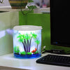 Freesea tanque de peces Betta de 1,4 galones con luz LED y bomba de filtro - BESTMASCOTA.COM