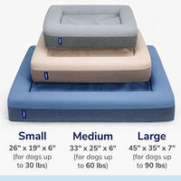 Casper Dog Bed, Plush Memory Foam - BESTMASCOTA.COM