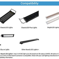 NICREW - Regulador de intensidad de luz LED para acuario, enchufe sencillo, interruptor regulador de intensidad para tira LED - BESTMASCOTA.COM