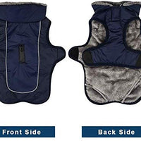 SCPET Abrigo de invierno acogedor impermeable a prueba de viento abrigo de invierno cálido para perro ropa de clima frío chaqueta para perro XS-3XL - BESTMASCOTA.COM