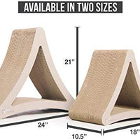 PetFusion Rascador vertical de 3 lados y poste para gatos (disponible en 2 tamaños) - BESTMASCOTA.COM
