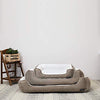 ANWA Durable Dog Bed Machine Washable Medium Dog Bed Square, Comfortable Puppy Dog Bed Medium - BESTMASCOTA.COM